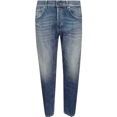 Slim Fit Carrot Jeans , male, Sizes: W32, W36, W33, W34, W29, W35 - Dondup - Modalova