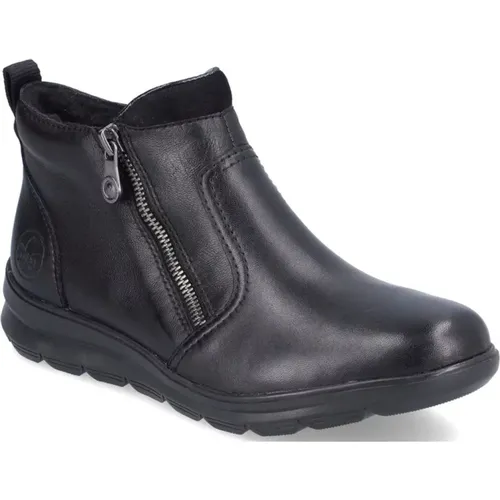 Closed Booties , female, Sizes: 5 UK, 3 UK, 4 UK, 6 UK, 8 UK - Rieker - Modalova