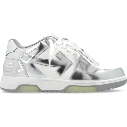 Off , Sneakers Out Of Office Mirror , Herren, Größe: 46 EU - Off White - Modalova