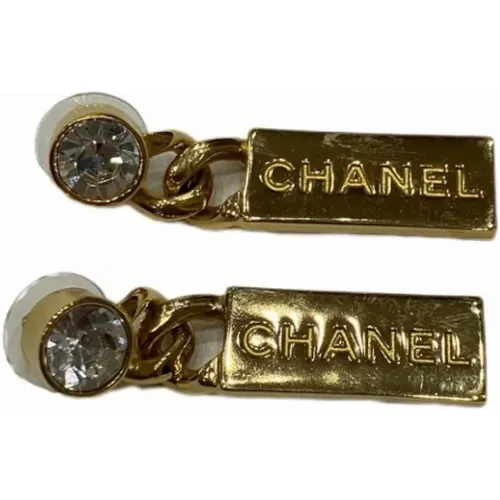 Pre-owned Metal chanel-jewelry , female, Sizes: ONE SIZE - Chanel Vintage - Modalova