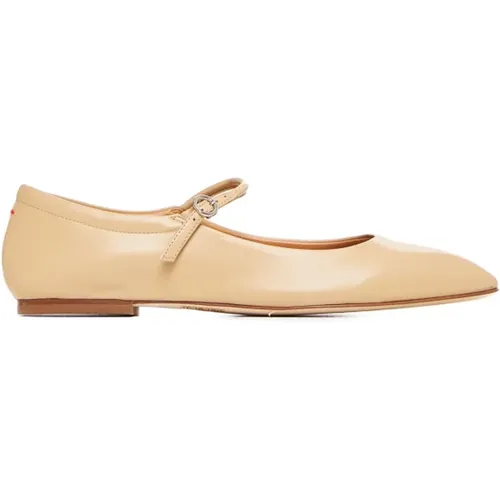 Nappa Leather Ballet Flats , female, Sizes: 3 UK, 7 UK - aeyde - Modalova