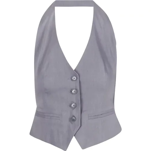 Stylish Gilet Vest for Women , female, Sizes: XS, S, M - Jucca - Modalova