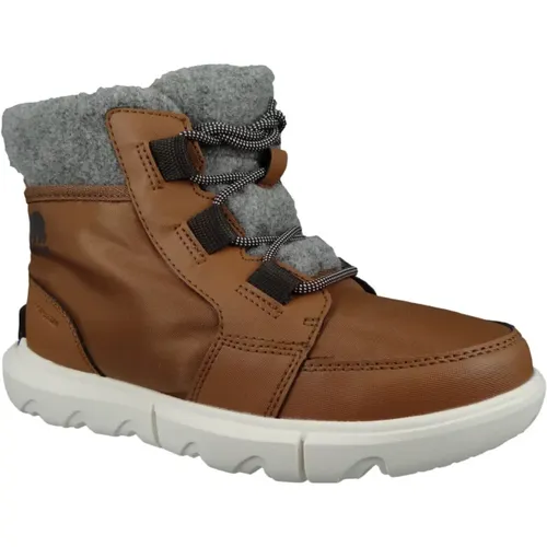 Braune Damen Stiefelette , Damen, Größe: 39 EU - Sorel - Modalova