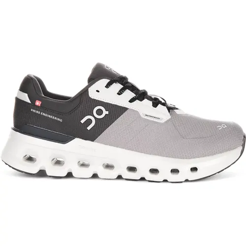 Cloudrunner 2Wp Men Grey Black , male, Sizes: 12 1/2 UK, 7 UK, 8 UK, 8 1/2 UK, 6 1/2 UK, 12 UK, 10 1/2 UK, 10 UK, 9 UK - ON Running - Modalova