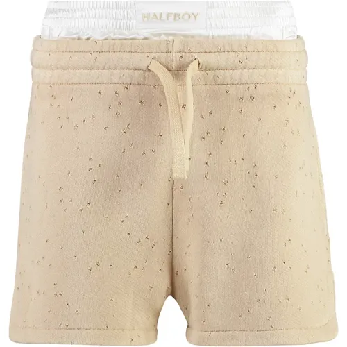 Cotton shorts , female, Sizes: M - Halfboy - Modalova