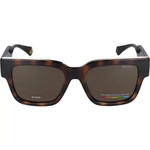 Stylische Sonnenbrille mit einzigartigem Design , unisex, Größe: 52 MM - Polaroid - Modalova