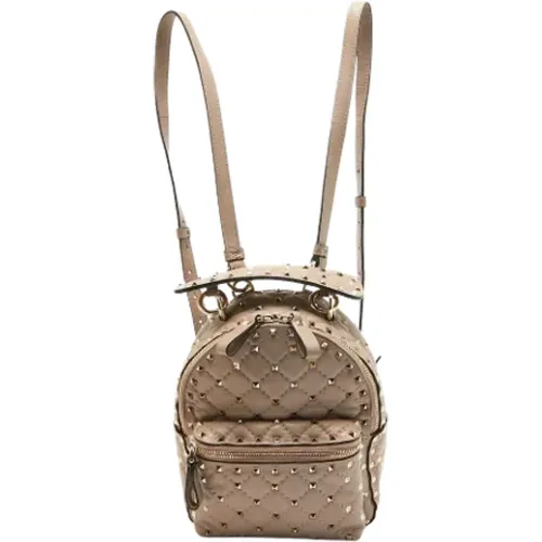 Pre-owned Leather backpacks , female, Sizes: ONE SIZE - Valentino Vintage - Modalova