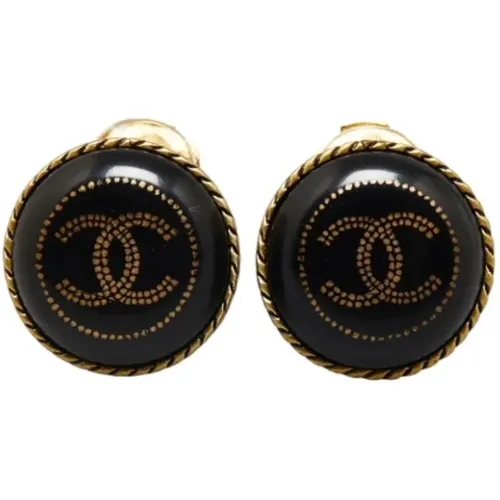 Pre-owned Fabric earrings , female, Sizes: ONE SIZE - Chanel Vintage - Modalova