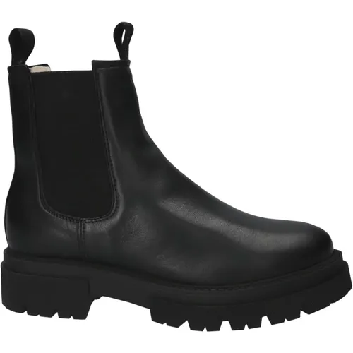 Stylische Chelsea Boots - Schwarz , Damen, Größe: 37 EU - Blackstone - Modalova