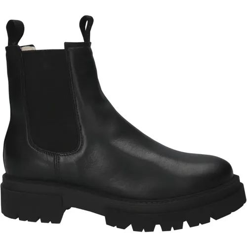 Stylische Chelsea Boots - Schwarz , Damen, Größe: 39 EU - Blackstone - Modalova