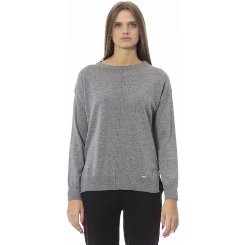 Langarm Rundhals Pullover,Trendiger Langarm-Crewneck-Pullover - Baldinini - Modalova