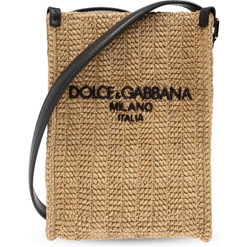 Schultertasche mit Logo - Dolce & Gabbana - Modalova