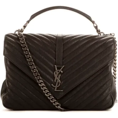 Pre-owned Leder schultertasche - Yves Saint Laurent Vintage - Modalova