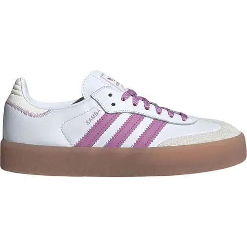 Purple Sambae Limited Edition Sneaker , female, Sizes: 5 UK, 7 UK, 9 2/3 UK, 7 2/3 UK, 9 UK, 8 1/3 UK, 3 UK, 5 2/3 UK, 4 1/3 UK, 6 1/3 UK, 3 2/3 UK - Adidas - Modalova