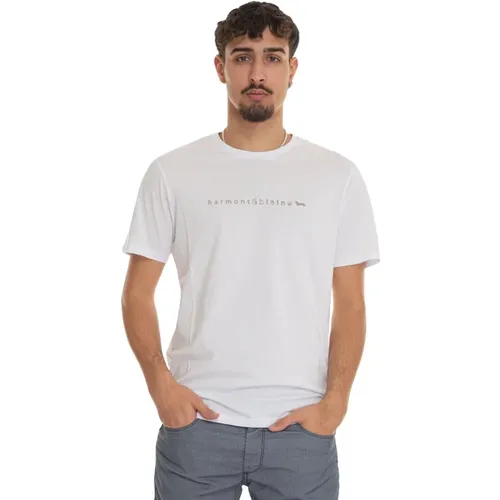 Kurzarm T-Shirt , Herren, Größe: 3XL - Harmont & Blaine - Modalova