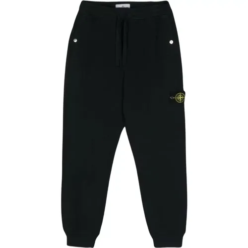 Trousers with Snap Buttons , male, Sizes: S - Stone Island - Modalova