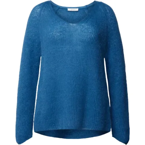 Blaue Pullover für Frauen , Damen, Größe: XL - Max Mara - Modalova