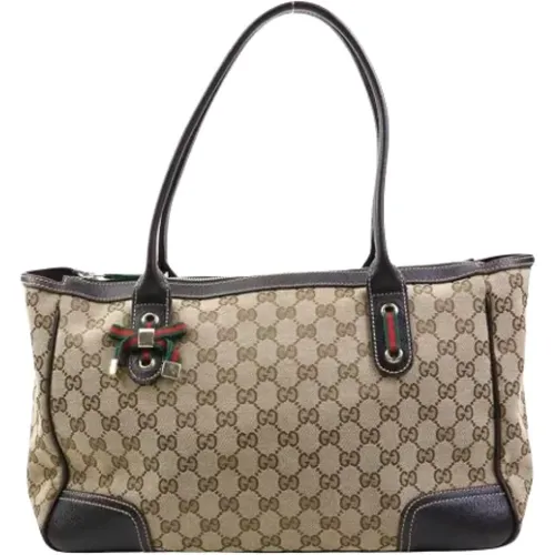 Pre-owned Canvas gucci-bags , female, Sizes: ONE SIZE - Gucci Vintage - Modalova