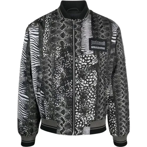 Jackets , male, Sizes: L - Just Cavalli - Modalova