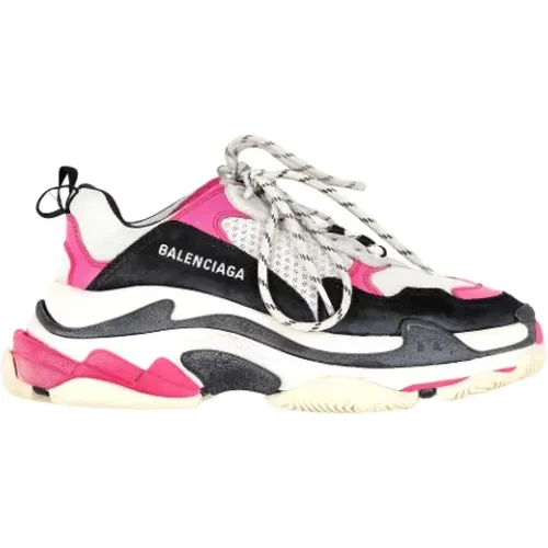 Pre-owned Plastic sneakers , female, Sizes: 7 UK - Balenciaga Vintage - Modalova