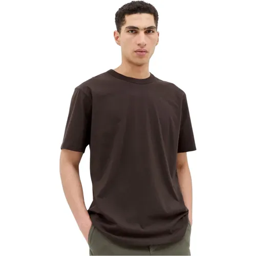 Baumwoll-Jersey Rundhals T-Shirt , Herren, Größe: S - Dries Van Noten - Modalova