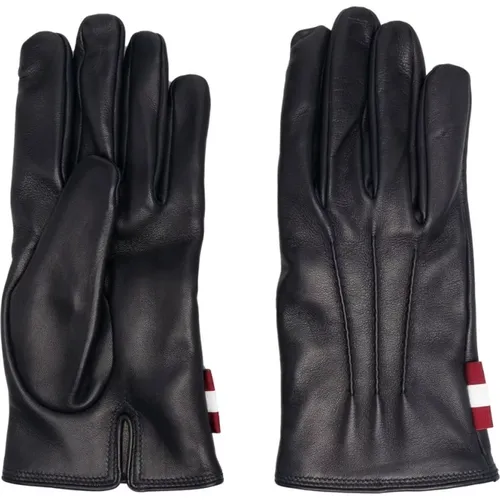 Leather Winter Gloves , male, Sizes: 10 IN - Bally - Modalova