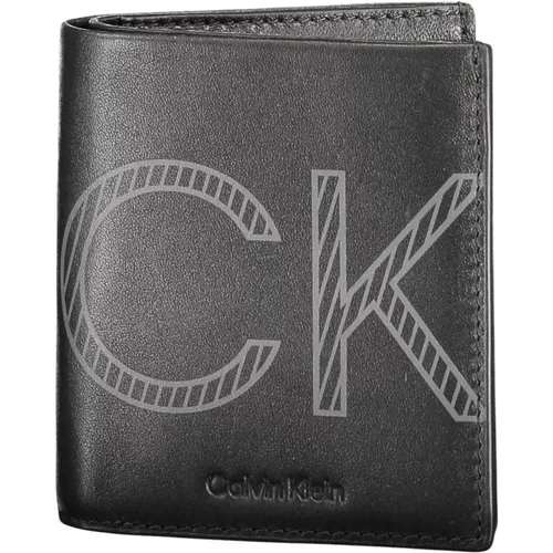 Leather Wallet , male, Sizes: ONE SIZE - Calvin Klein - Modalova