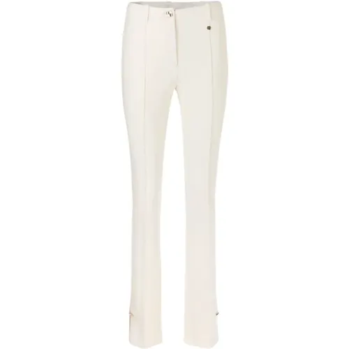 Ecru Pants , female, Sizes: L, S, M - Marc Cain - Modalova