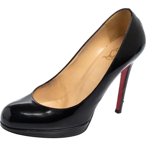 Pre-owned Leather heels , female, Sizes: 5 1/2 UK - Christian Louboutin Pre-owned - Modalova