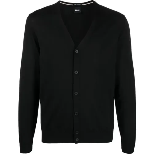 Mardon-L Woll-Cardigan , Herren, Größe: XL - Hugo Boss - Modalova