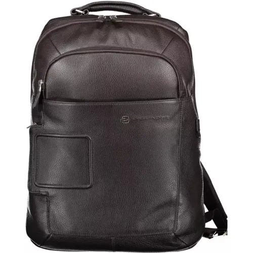 Nylon Backpack with Laptop Space , male, Sizes: ONE SIZE - Piquadro - Modalova