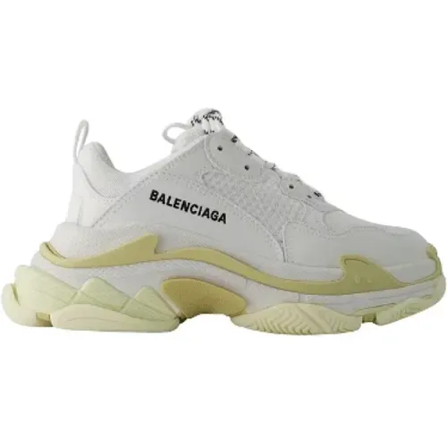 Pre-owned Leather sneakers , female, Sizes: 9 UK - Balenciaga Vintage - Modalova