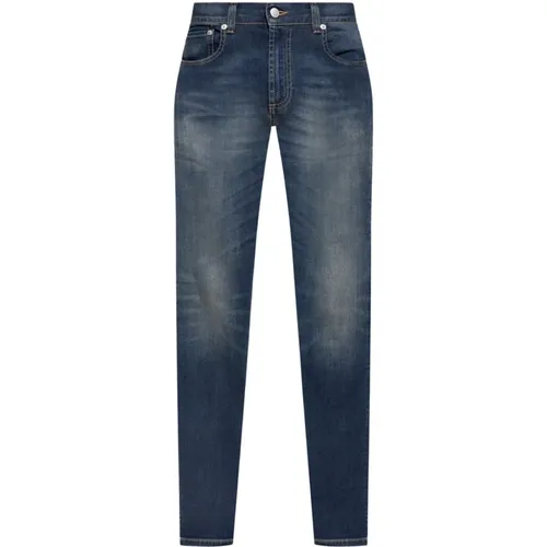 Jeans with pockets , male, Sizes: M, S, XL, L, 2XL, 3XL - alexander mcqueen - Modalova