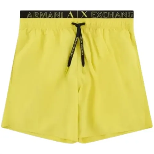 Boxer Kostüm mit Kontrastband - Armani Exchange - Modalova