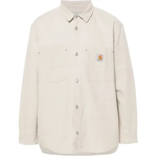 Canvas Logo Patch Hemd , Herren, Größe: L - Carhartt WIP - Modalova