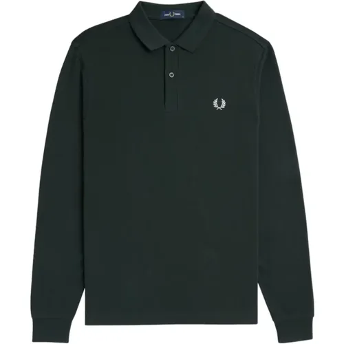 Grüne T-Shirts und Polos , Herren, Größe: 2XL - Fred Perry - Modalova