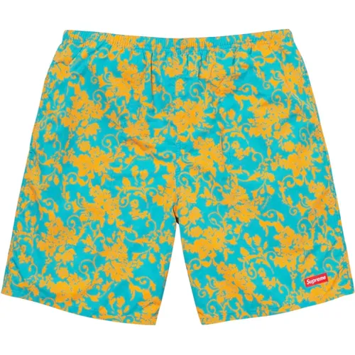 Blumige Badeshorts Limited Edition , Herren, Größe: M - Supreme - Modalova