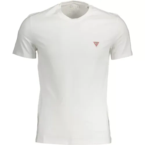 Slim Fit Logo T-Shirt , Damen, Größe: 2XL - Guess - Modalova
