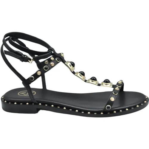 Women's Shoes Laced Ss24 , female, Sizes: 4 UK - Ash - Modalova