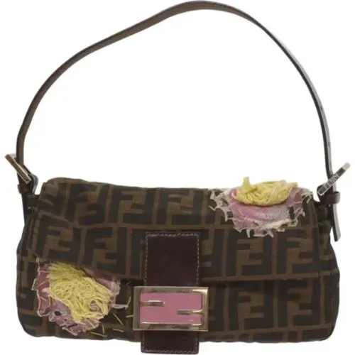 Pre-owned Canvas fendi-bags , female, Sizes: ONE SIZE - Fendi Vintage - Modalova