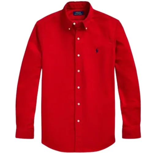 Slim Fit Samt Hemd - Polo Ralph Lauren - Modalova