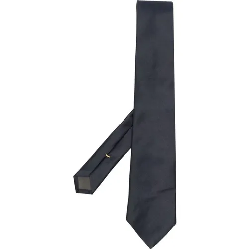 Luxury Silk Tie, Made in Italy , male, Sizes: ONE SIZE - Canali - Modalova