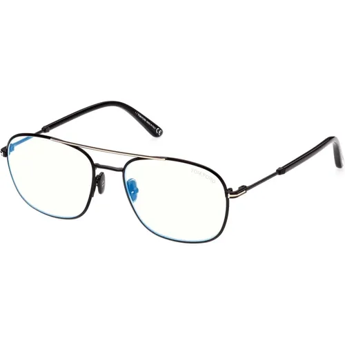 Blau Block Brillengestelle FT 5830-B , unisex, Größe: 54 MM - Tom Ford - Modalova
