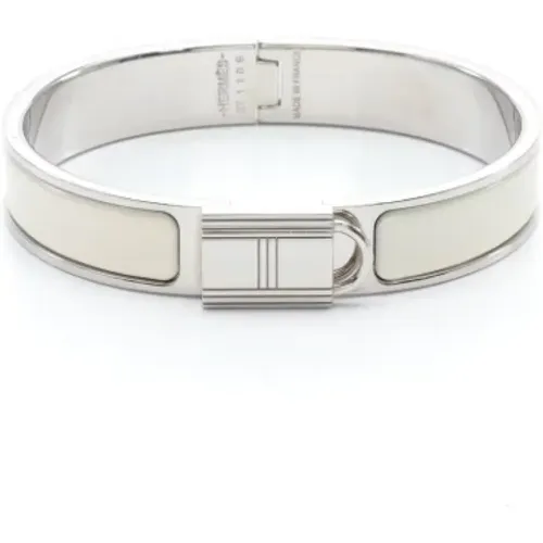 Pre-owned Silver bracelets , female, Sizes: ONE SIZE - Hermès Vintage - Modalova