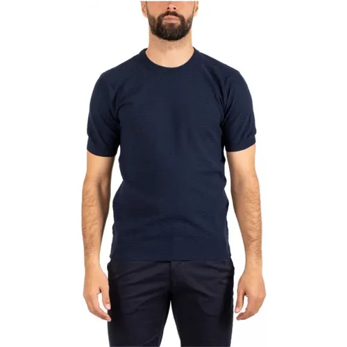 Men's Stylish Shirt , male, Sizes: S, L, XL - Daniele Alessandrini - Modalova