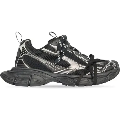 Chunky Sneaker with Distressed Effect , female, Sizes: 1 UK, 2 UK - Balenciaga - Modalova