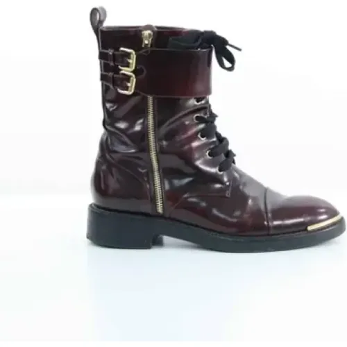 Pre-owned Leder boots - Louis Vuitton Vintage - Modalova