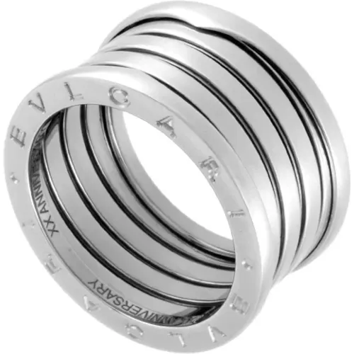 Pre-owned White Gold rings , female, Sizes: ONE SIZE - Bvlgari Vintage - Modalova