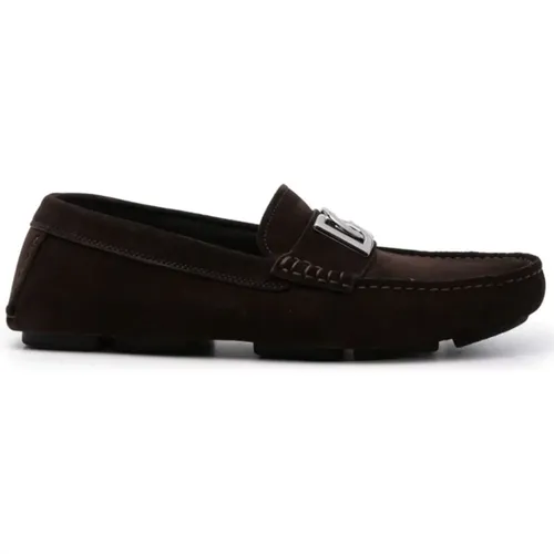 Loafers , Herren, Größe: 41 1/2 EU - Dolce & Gabbana - Modalova