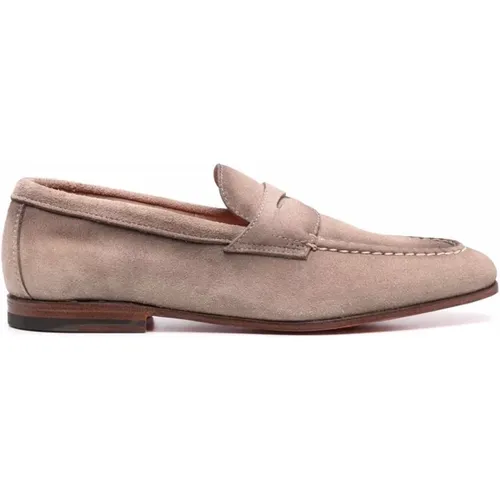 Vintage Suede Moccasin , male, Sizes: 8 UK, 6 1/2 UK, 10 UK, 7 UK, 9 UK - Santoni - Modalova